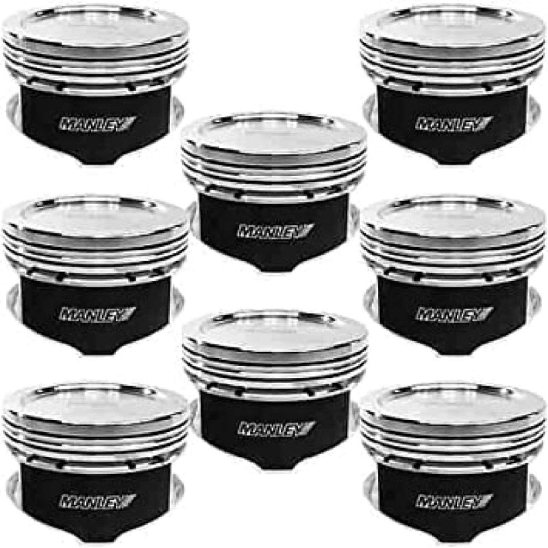 Picture of Manley Chrysler 6-1L Hemi -11-5cc Dish 4-065in Bore 3-579in Stroke Extreme Duty Piston Set