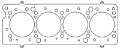 Picture of Cometic Fiat - Lancia 85mm Bore -051in MLS  8 and 16 Valve Head Gasket