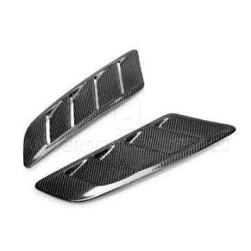 Picture of Anderson Composites 2015-2017 Ford Mustang Type-AB Carbon Fiber Hood Vents