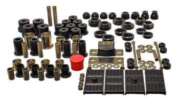 Picture of Energy Suspension 67-69 Chevrolet Camaro w-mono leaf springs Black Hyper-flex Master Bushing Set