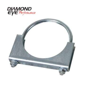 Picture of Diamond Eye CLAMP 4in 3-8in U-BOLT 11 GAUGE SADDLE ZINC-COATED HEAVY DUTY