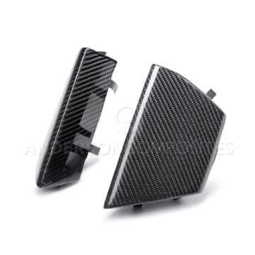 Picture of Anderson Composites 2015-2017 Ford Mustang Shelby GT350 Carbon Fiber Front Upper Grille Inserts