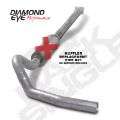 Picture of Diamond Eye KIT 4in CB MFLR RPLCMENT PIPE SGL AL: 01-05 CHEVY-GMC 6-6L 2500-3500