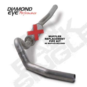 Picture of Diamond Eye KIT 4in CB SGL MFLR RPLCMENT PIPE SS CHEVY-GMC 6-6L 2500-3500 2006-2007-5