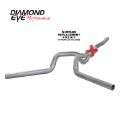 Picture of Diamond Eye KIT 4in CB MFLR REPLACMENT PIPE DUAL AL: 2006-2007-5 CHEVY-GMC 6-6L 2500-3500