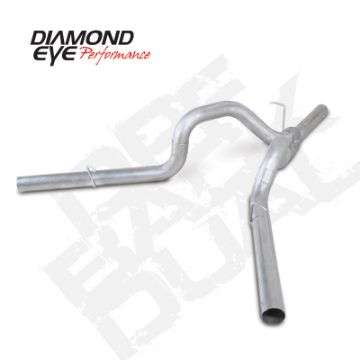 Picture of Diamond Eye KIT 4in DPF-BACK DUAL AL: CHEVY 2011-2015 2500-350