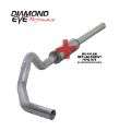 Picture of Diamond Eye KIT 4in CB MFLR RPLCMENT PIPE SGL AL: 2004-5-2007-5 DODGE CUMMINS 600