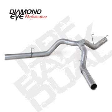 Picture of Diamond Eye KIT 4in DPF-BACK DUAL AL: DODGE 6-7L 2500 2014 LONG BOX ONLY