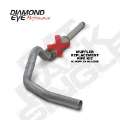 Picture of Diamond Eye KIT 4in CB MFLR RPLCMENT PIPE SGL AL: 94-97 FORD 7-3L F250-F350 PWRSTROKE