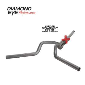 Picture of Diamond Eye KIT 4in CB DUAL SS: 94-97 FORD 7-3L F250-F350 PWRSTROKE