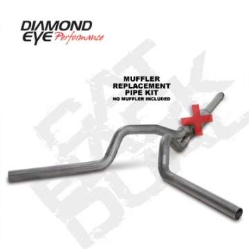 Picture of Diamond Eye KIT 4in CB DUAL SS: 94-97 FORD 7-3L F250-F350 PWRSTROKE