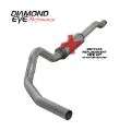 Picture of Diamond Eye KIT 4in CB MFLR RPLCMENT PIPE SGL AL: 03-07 FORD 6-0L F250-F350 Extended Cab Only