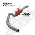 Picture of Diamond Eye KIT 4in CB MFLR RPLCMENT PIPE SGL AL: 03-07 FORD 6-0L F250-F350 Extended Cab Only