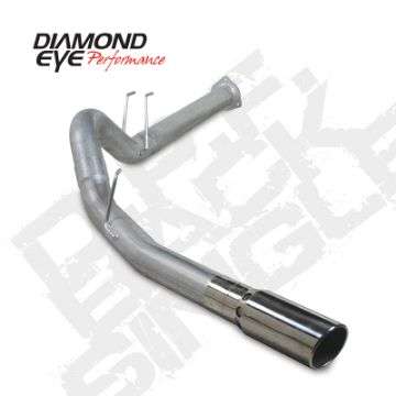 Picture of Diamond Eye KIT 4in DPF BACK SGL AL: 2011 FORD 6-7L PWRSTROKE F250-F350