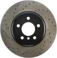 Picture of StopTech 2011-2013 BMW 535i - 2012-2016 BMW 640i Slotted & Drilled Front Right Brake Rotor