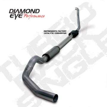 Picture of Diamond Eye KIT 5in TB SGL SS: 94-97 FORD 7-3L F250-F350 PWRSTROKE NFS W- CARB EQUIV STDS