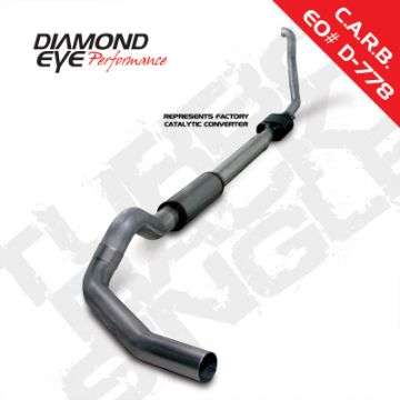 Picture of Diamond Eye KIT 5in TB SGL SS: 94-97 FORD 7-3L F250-F350 PWRSTROKE NFS W- CARB EQUIV STDS