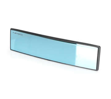 Picture of NRG 300mm Wide Panorama Clip-on Rearview Mirror - Convex w- Blue Tint