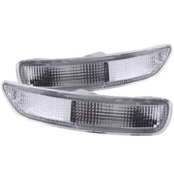 Picture of ANZO 1993-1997 Toyota Corolla Euro Parking Lights Chrome