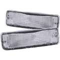 Picture of ANZO 1989-1995 Toyota Pickup Euro Parking Lights Chrome w- Amber Reflector