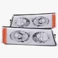 Picture of ANZO 2003-2006 Chevrolet Silverado 1500 Euro Parking Lights Crystal