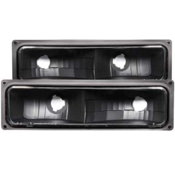 Picture of ANZO 1988-1998 Chevrolet C1500 Euro Parking Lights Black