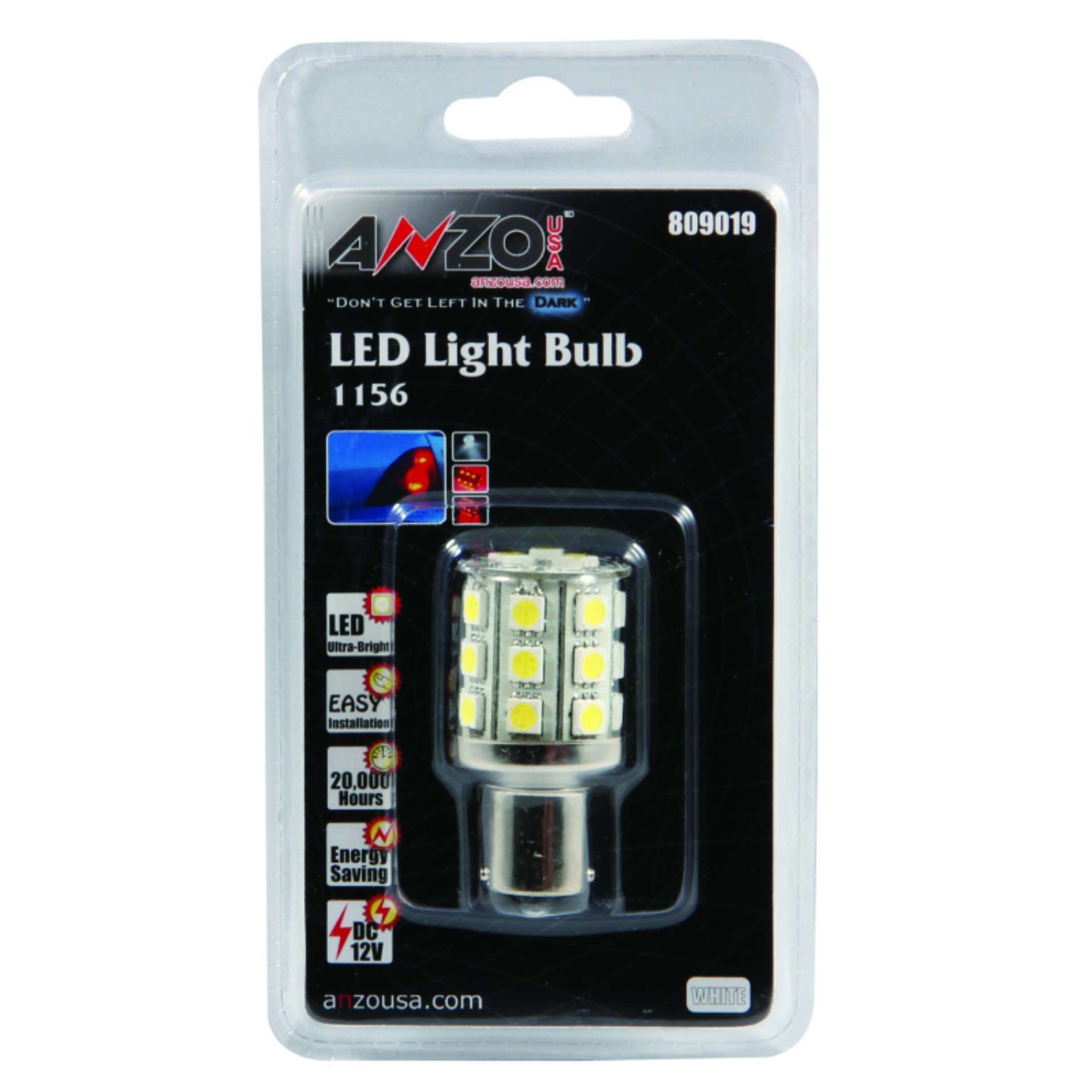 Picture of ANZO LED Bulbs Universal LED 1156 White - 24 LEDs 2in Tall