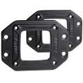 Picture of ANZO Mounting Bracket Universal 3inx 3in Rugged Off Road LED Flush Mount Brackets