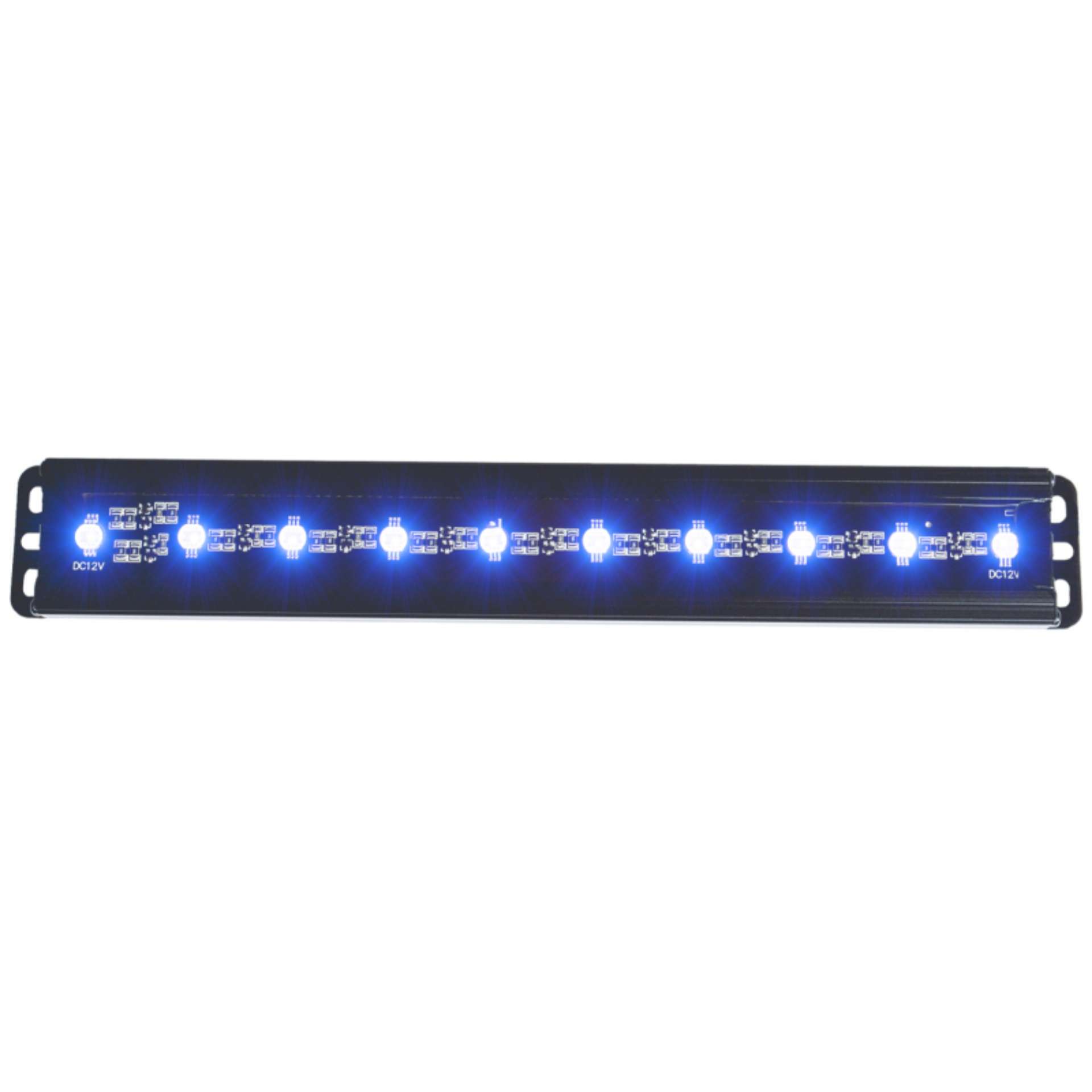 Picture of ANZO Universal 12in Slimline LED Light Bar Blue