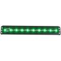 Picture of ANZO Universal 12in Slimline LED Light Bar Green