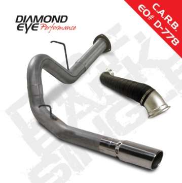 Picture of Diamond Eye KIT 4in DPF-BACK SGL w- TDP SS 07-5-10 Chevy-GMC 6-6L Duramax 2500-3500