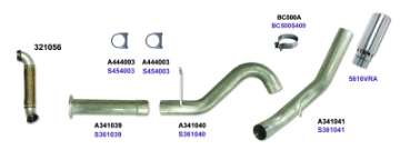 Picture of Diamond Eye KIT 5in DPF-BACK SGL w- TDP SS 07-5-10 Chevy-GMC 6-6L Duramax 2500-3500