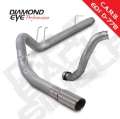 Picture of Diamond Eye KIT 4in DPF-BACK w- DP SGL AL 08-10 Ford 6-4L Powerstroke F250-F350