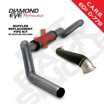 Picture of Diamond Eye KIT 5in CB MRP SGL w- TDP SS 06-07 Chevy-GMC 6-6L Duramax 2500-3500