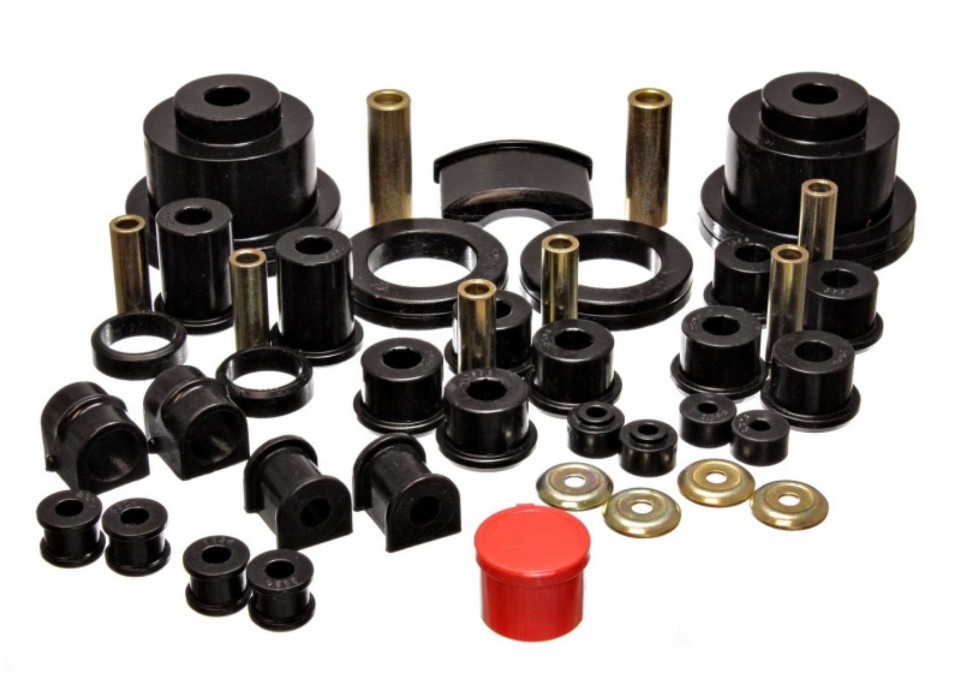 Picture of Energy Suspension 04 Pontiac GTO Black Hyper-flex Master Bushing Set