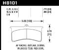 Picture of Hawk Wilwood SL AP Racing Outlaw -8 Inch Super-lite Brake Pad Set