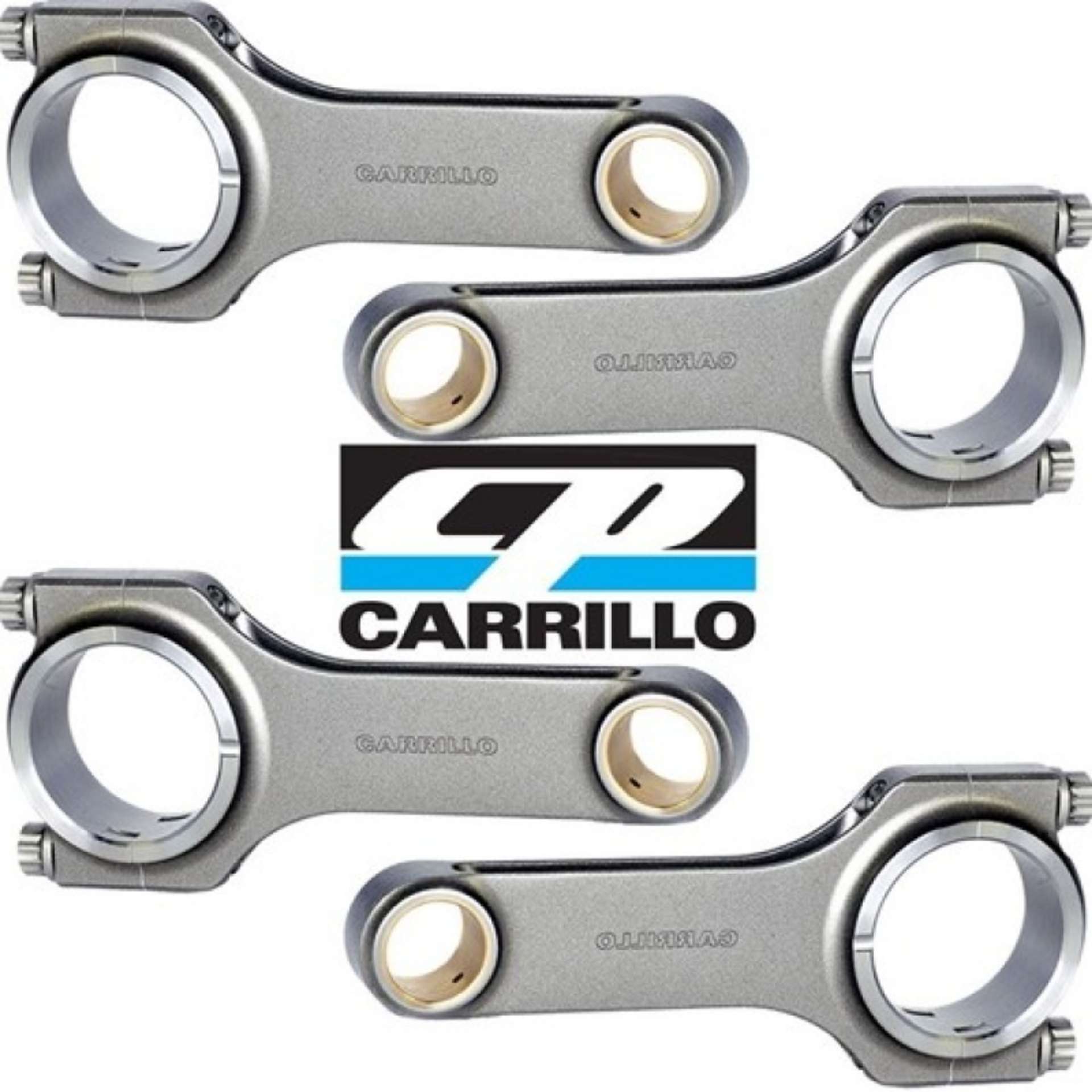 Picture of Carrillo Lancer-Fiat Delta 2-0-16v Turbo Pro-H 3-8 WMC Bolt Connecting Rods Set of 4