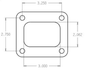 Picture of Cometic Turbo FLG T4 Garrett Exh Inlet -010in Exhaust Gasket