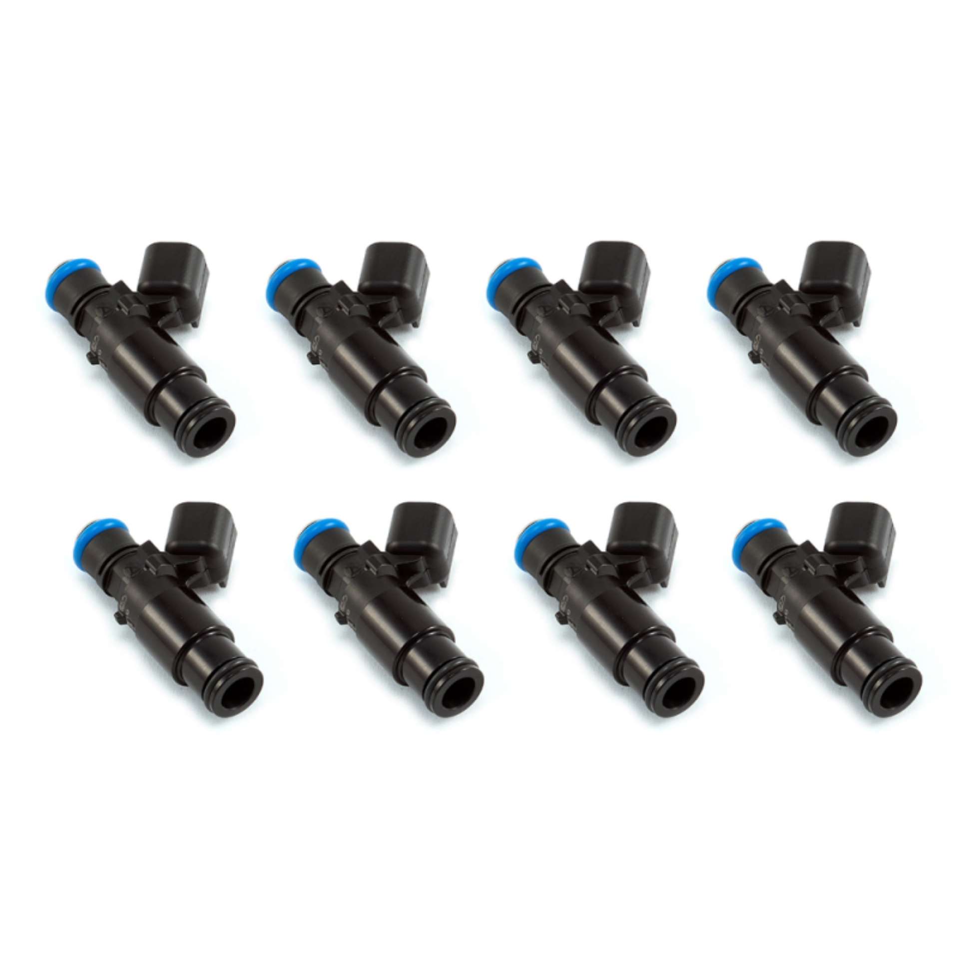 Picture of Injector Dynamics ID1050X Injectors 14mm Black Adaptor Bottom Set of 8