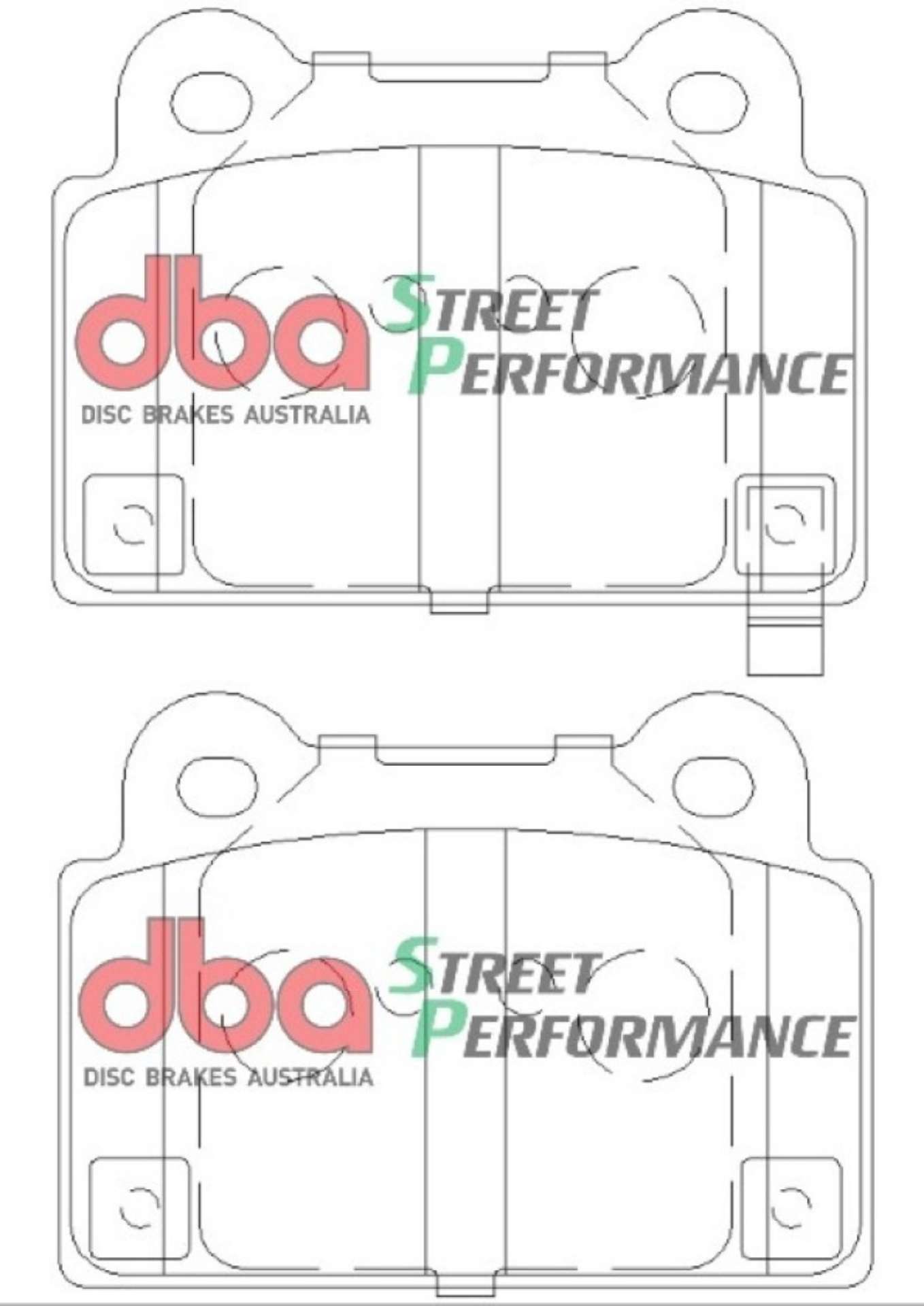 Picture of DBA 08-14 Mitsubishi EVO SP500 Rear Brake Pads