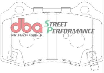 Picture of DBA 2010 Camaro SS SP500 Rear Brake Pads