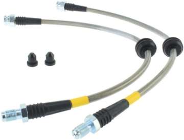 Picture of StopTech 07-09 Mazdaspeed3 - 04-07 Mazda 3 Stainless Steel Rear Brake Lines