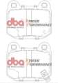 Picture of DBA 03-06 EVO - 04-09 STi - 03-07 350Z Track Edition-G35 w- Brembo XP650 Rear Brake Pads