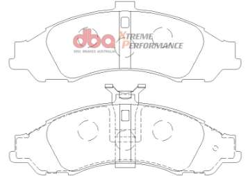 Picture of DBA 04 Pontiac GTO XP650 Front Brake Pads