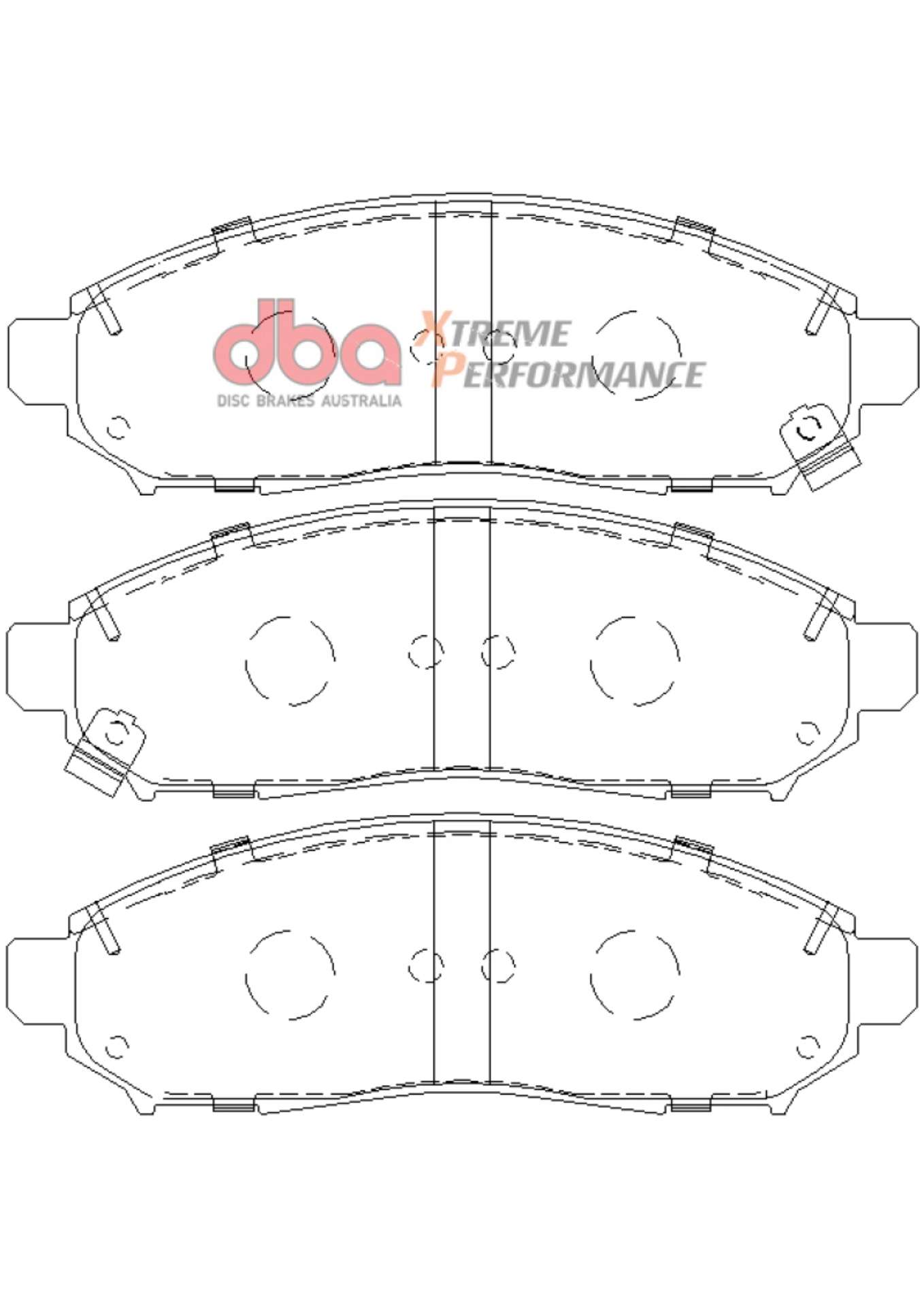 Picture of DBA 05-12 Nissan Pathfinder XP650 Front Brake Pads