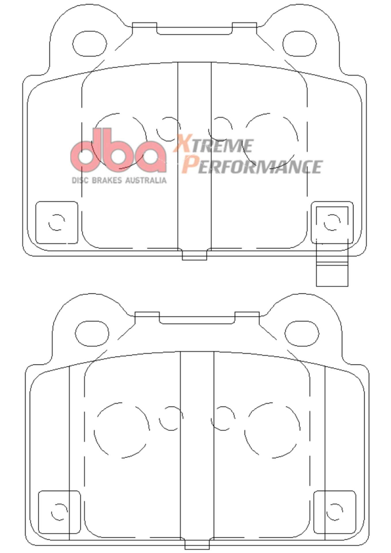 Picture of DBA 08-14 Mitsubishi EVO XP650 Rear Brake Pads