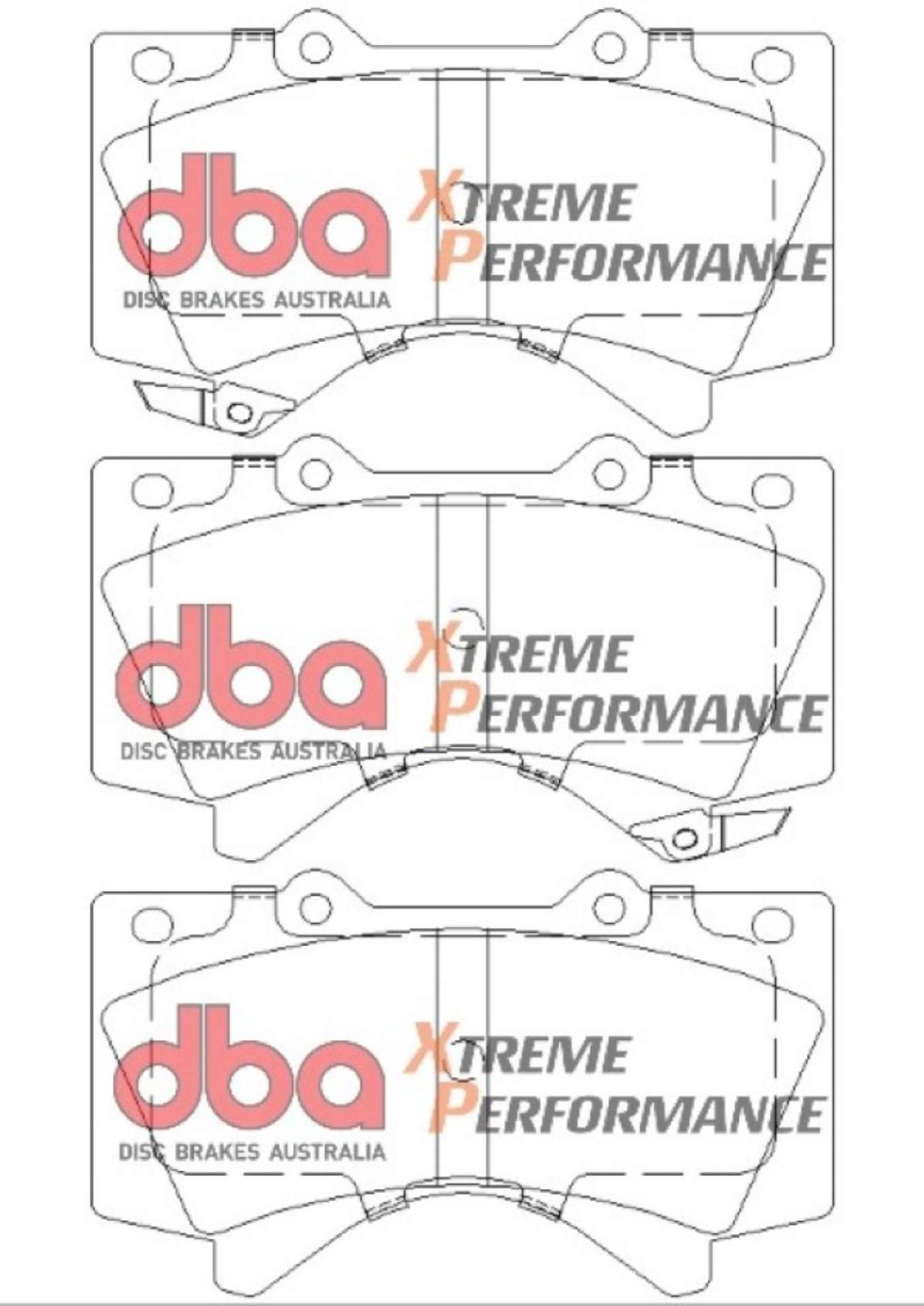 Picture of DBA 2015 Toyota Tundra XP650 Front Brake Pads