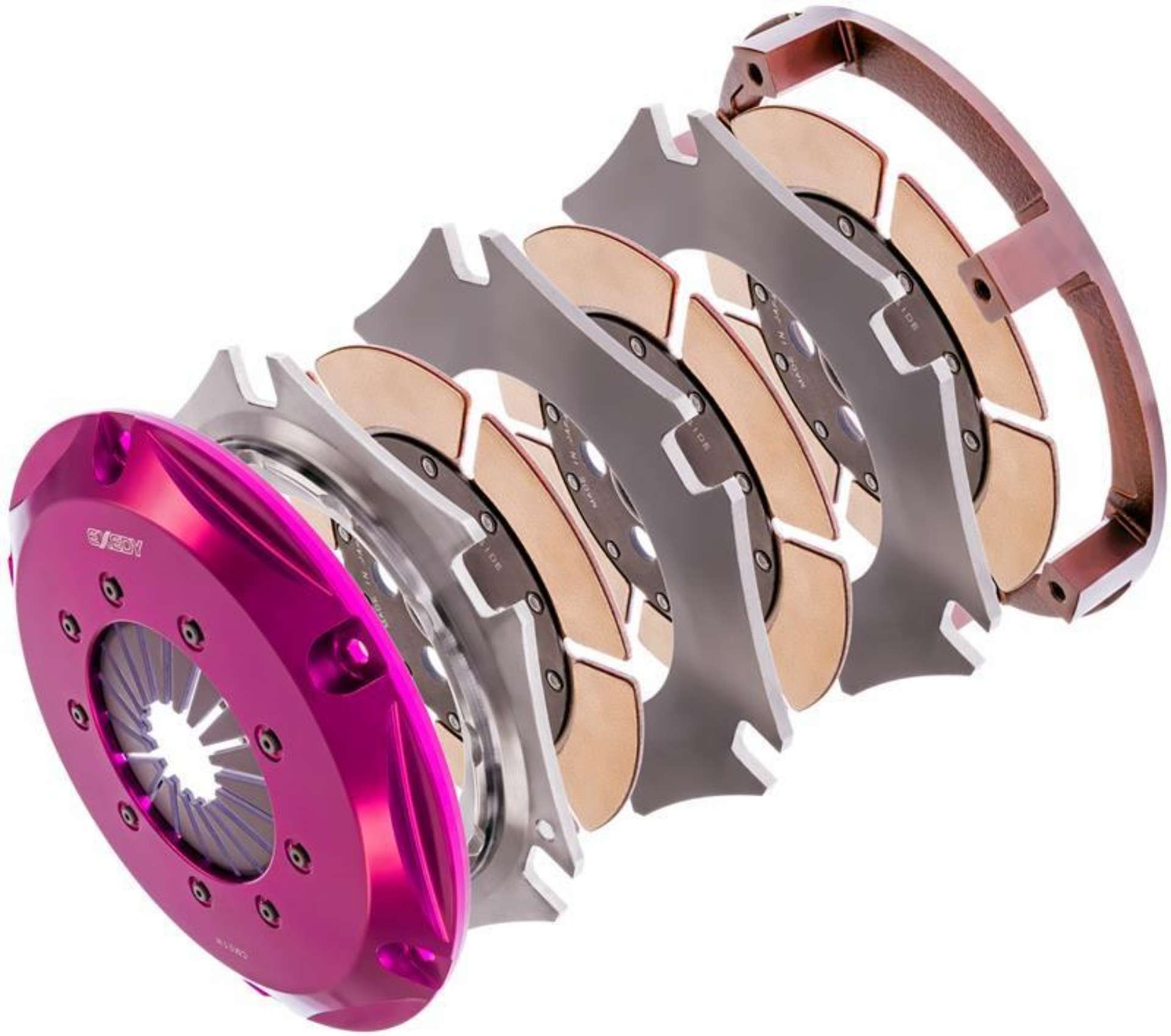 Picture of Exedy Universal Builder Series Triple Metallic Clutch Does NOT Incl FW Req- Custom Clutch Actuation