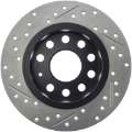 Picture of StopTech 11-17 Volkswagen Jetta -Golf - Golf GTI Slotted & Drilled Rear Left Rotor