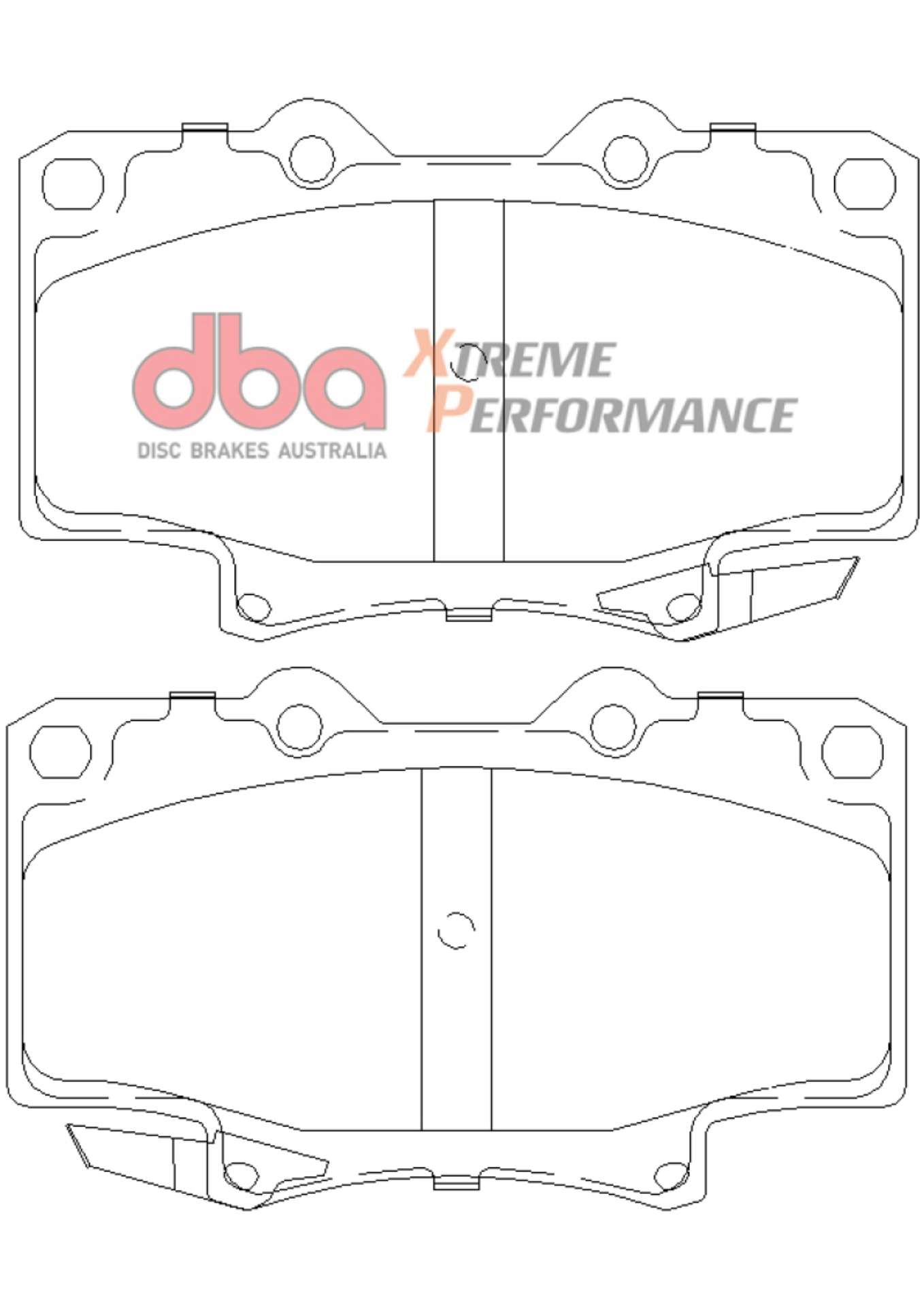 Picture of DBA 91-96 Toyota Land Cruiser XP650 Front Brake Pads